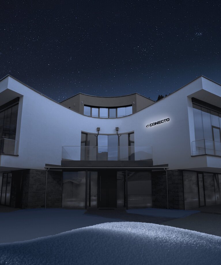 Your media agency in Pinzgau | © Conecto - Building in Winter